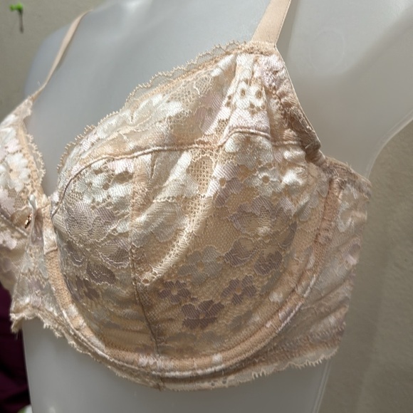 Victoria's Secret Lace Bra in Cream and Tan - Picture 4 of 4